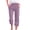 Purple, variant on Oalirro Cargo Capris for Women Loose Fit with Pockets Casual Summer Floral Print