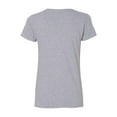 thumbnail image 3 of Gildan - Heavy Cotton Women’s V-Neck T-Shirt - 5V00L - Sport Grey - Size: 3XL, 3 of 3