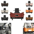 thumbnail image 1 of Organizador para el respaldo del asiento trasero del coche con 2 portavasos, pañuelos de papel y ganchos para el hogar y los viajes, 1 of 3