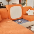 thumbnail image 5 of Housse de Coussin de Canapé Extensible Housse de Dossier Protecteur de Meubles en Forme de L, 5 of 5