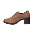 thumbnail image 3 of Zapatos Mujer Tacón Ancho Tipo Gamuza Taupe Casual / Formal gris 27, 3 of 7