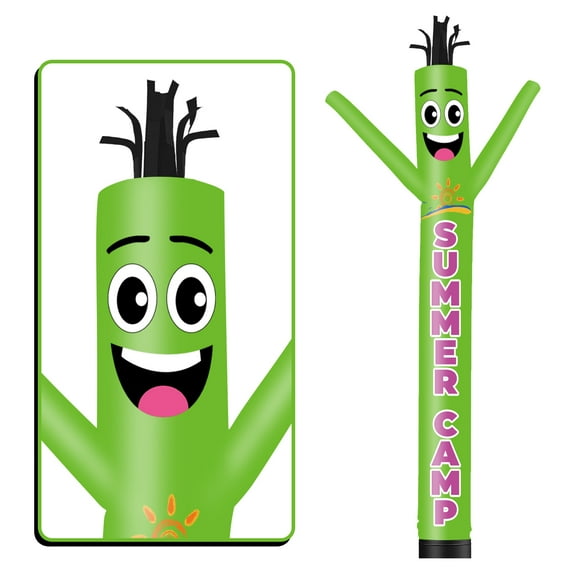 Summer Camp Inflatable Tube Man Wacky Wavy Dancing Guy for Outdoor Decoration Advertising Business Promotion (Blower Not Included)