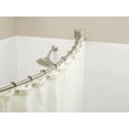 thumbnail image 2 of Moen CSR2164BN Brushed nickel adjustable curved shower rod, 2 of 2