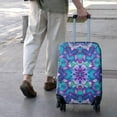 thumbnail image 3 of Purple Ethnic Mandala Pattern Luggage Cover Fashion Suitcase Cover Baggage Covers Fit 25-28 Inch Luggage (Go Travel), 3 of 5