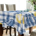 thumbnail image 5 of Yayeee Tablecloths 54" x 54" Rectangle Wrinkle Resistant Party Table Cover, Light Lemon, 5 of 8