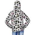 thumbnail image 4 of Cauagu Cool Camera Print Sun Protection Jacket for Teen,Full-Zipper Long Sleeve Sun Shirts with Pockets UV Hoodie Shirts Outdoor Athletic Jacket-Large, 4 of 7