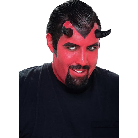 Black Demon Horns Adult Halloween Accessory