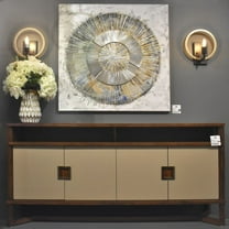 Yosemite Home Décor Yosemite Home Decor Lagos Hand-waxed Mahogany Media Console - 14 x 68 x 32