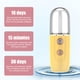 thumbnail image 5 of Mini 30ml USB Humidificadores recargables Difusor Facial Plástico Rociador Rociador Mistola Hidratante Handheld Cuidado de la piel Herramienta Herramienta Amarillo Inevent HA028263-07B, 5 of 7
