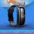 thumbnail image 4 of Black Digital Voice Video Recorder 8/16/32GB Audio Camera Wristband Noise Cancelling Recording Device With Charging Cable, 4 of 8