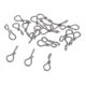 thumbnail image 1 of 20 piezas de material para atar moscas de pescado articulado s espina de pescado duradero para 10 mm, 1 of 7