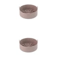 thumbnail image 2 of pitrice Air Fryer Silicone Pot Round Basket Fried Chicken Barbecue Plate Liners Replacement Household Kitchen Baking Tools Coffee 16cm 2Set, 2 of 6