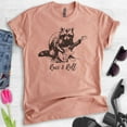 thumbnail image 2 of Racc & Roll Shirt, Unisex Women's Men's Shirt, Raccoon Shirt, Funny Raccoon Graphic Clever Raccoon T-shirt, Heather Sunset, Medium, 2 of 6