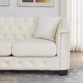 thumbnail image 4 of L-Shaped Corner Sofa, Velvet High Density Sponge Sectional Sofa Indoor Modular Sofa, 4 of 8