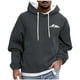 thumbnail image 2 of Dolkfu Sudadera con capucha para hombres, sudadera holgada con capucha, sudadera de manga larga para hombres en invierno XXXL, 2 of 5