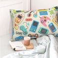 thumbnail image 4 of Balery Playing Video Games Funda de Cojín Estampada, Regalos para Mujeres, Regalos de Amor para Ella, Regalos para Novia o Esposa, Funda de Almohada-20"x30", 4 of 6