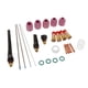 thumbnail image 5 of Kit de accesorios de antorcha de soldadura TIG, pinzas, cuerpo, copa de , boquilla de alúmina, lente de gas rechoncho, kit de copa n.  degree 10 Macarena  Accesorios de antorcha de soldadura TIG, 5 of 7