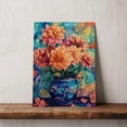 thumbnail image 5 of Dahlia Flower Canvas Wall Art 8x12 inches - Watercolor Dahlia Flower Floral Canvas Print Vintage Wall Decor for Bathroom Office, 5 of 5