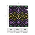 thumbnail image 4 of Picia Mardi Gra Geometric Magnetic Mailbox Cover Standard Size-21x18 in, 4 of 9