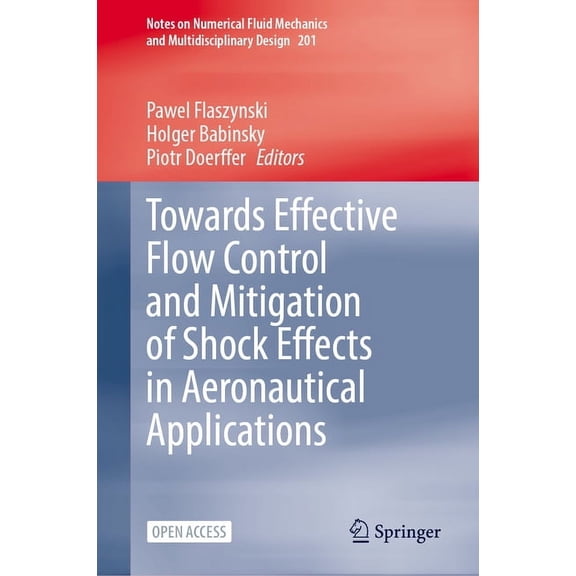 Notes on Numerical Fluid Mechanics and M Towards Effective Flow Control and Mitigation of Shock Effects in Aeronautical Applications, Book 201, (Hardcover)