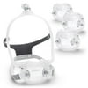 Philips Respironics DreamWear Full Face CPAP Mask FitPack with Headgear (FitPack Mask with MediumWide Cushion and Small & Medium Frames)