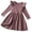 ZB-Pink, variant on Splozh Toddler Girl Dress Ruffle Toddler Kids Baby Girls Long Sleeve Tulle Patchwork Flower Bow Dresses Clothes Pink,3-4 Years