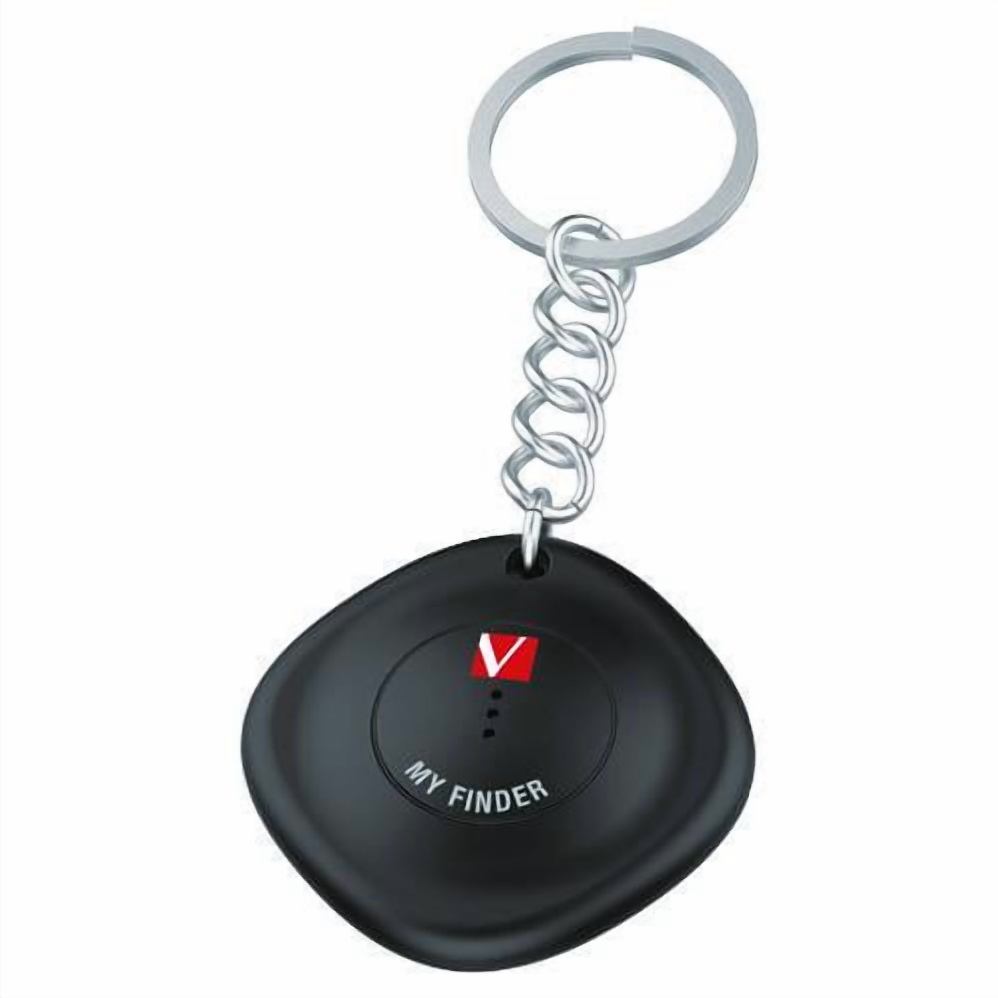 My Finder Bluetooth Tracker for Apple iOS, Black/White, 2/Pack | Bundle of 2