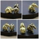thumbnail image 5 of 2pcs encantos de elefante de latón colgante de llavero de latón colgante de animal (color aleatorio), 5 of 5