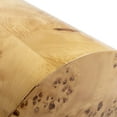 thumbnail image 3 of Nebula 22" Accent Pillar Side Table Warm Natural Brown Burl Wood, 3 of 8