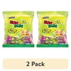 (2 pack) Colombina Bon Bon Bum Sour Bubble Gum Pops, 6 oz (Pack of 12)