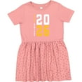 thumbnail image 3 of Inktastic Happy New Years 2026 Girls Toddler Dress, 3 of 5