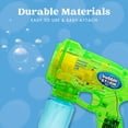 thumbnail image 3 of JOYIN 2 Bubble Guns Blaster Kit with 2 Bubble Solution for Kids, Automatic Bubble Maker Blower Machine, Bubble Blower for Bubble Party Favors, Birthday, Outdoor & Indoor Activity, Summer Toy, 3 of 5