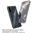 thumbnail image 3 of Silicone Clear Protective Case for Oneplus Nord 3 N10 N100 5G 2020 One Plus 9 8 Pro 7 7T 6T 8T 9R 9Pro 6 Cover Phone Accessories, 3 of 4