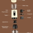 thumbnail image 2 of Cafetera Inalámbrica Portátil Pequeña con Molinillo de Café y Cafetera Eléctrica Inalámbrica. Cafetera Portátil Pequeña., 2 of 5