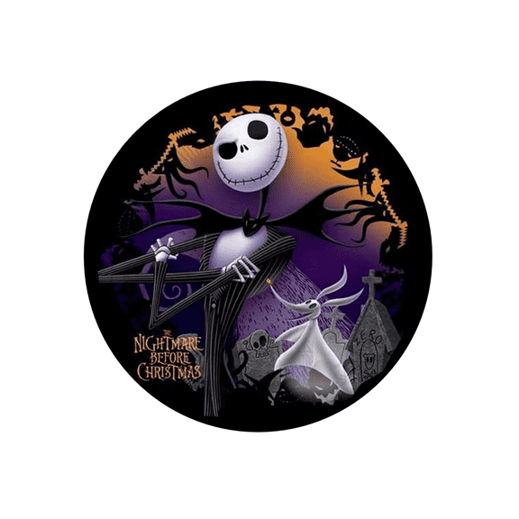Nightmare Christmas Edible Cake Topper- 8" Round