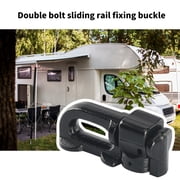 L-Track Double Lug Threaded Studs Nut Fitting to tie Down Motorcycle, Automatic Locking Tie Down Anchors