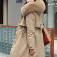 thumbnail image 6 of Turilly Womens Jackets Ladies Women Fashion Hooded Casual Zippers Loose Long Sleeve Bomber Warm Blouse Coat Tops, 6 of 6