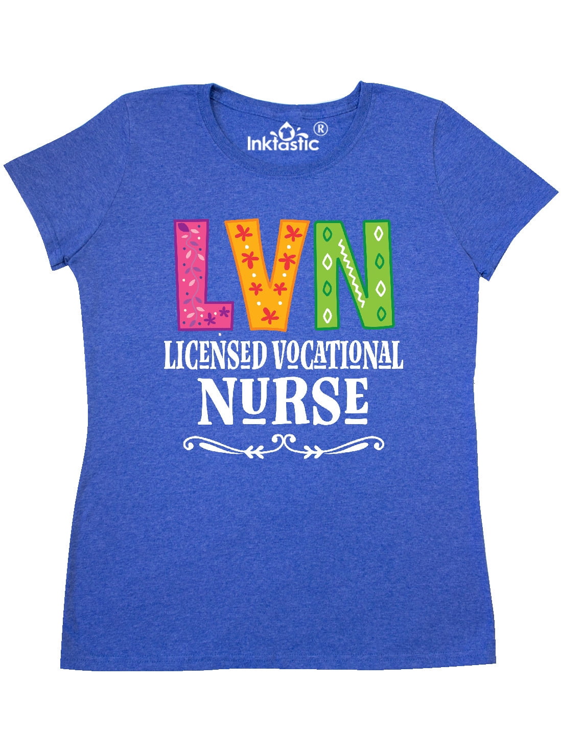 INKtastic LVN Licensed Vocational Nurse Women's TShirt