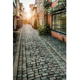 thumbnail image 1 of BSDHOME Polyester Vue de Rue Soleil Levant Scène de Mariage Studio Photographie Décors 5x7ft, 1 of 2