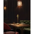 thumbnail image 3 of Currey And Company 6700-0007 Traipse 18" Tall Led Buffet Table Lamp - Brass, 3 of 7