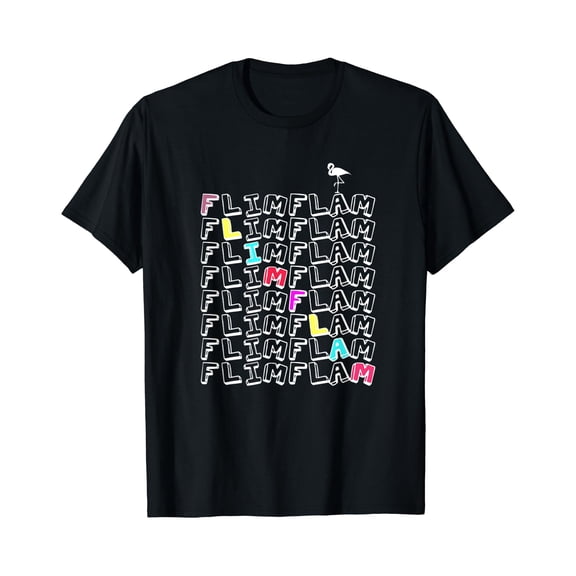 Flim Flam T-Shirt Funny Flamingo T-Shirt Gift for Men Women T-Shirt