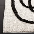 thumbnail image 3 of SAFAVIEH Norway Durga Modern Area Rug, Ivory/Black, 8' x 10', 3 of 8