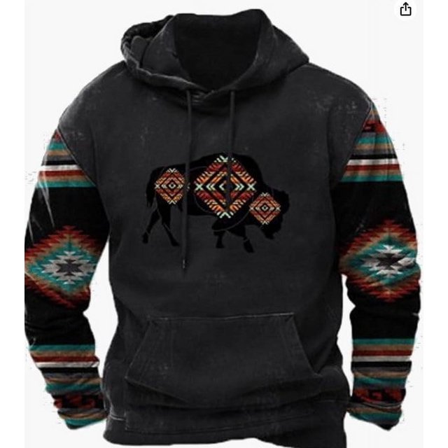 Pull 3d Nouveau Pull pour Hommes Mode Mode Urbaine Chandail à Capuchon US