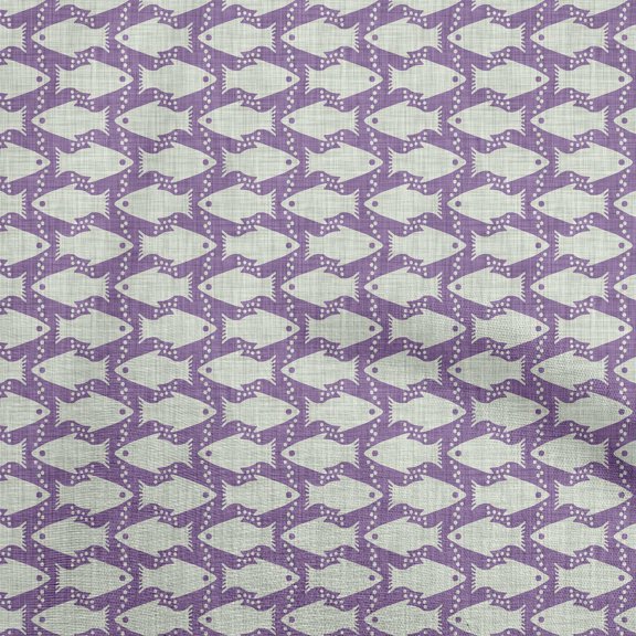 oneOone Cotton Poplin Twill Bluish Violet Fabric Block Diy Clothing Quilting Fabric Print Fabric By Yard 56 Inch Wide