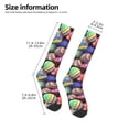 thumbnail image 5 of Bingfone Compression Socks For Women And Men Long Socks For Running Athletic Cycling Nurse-Easter Eggs1, 5 of 9