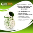 thumbnail image 7 of Geeki Tikis Star Wars D-0 Mug | Ceramic Tiki Style Cup | Holds 12 Ounces, 7 of 7