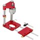 thumbnail image 1 of Other Carpenter Tool,Drill Locator Portable Drilling Jig Guide Precise Hole Punch Positioner Steel Woodworking Tool for Carpenter,Model:Red, 1 of 5