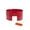 Red, variant on Miulika Camp Windscreen Windshield Foldable with Carrying Bag 16 Plates Wind Protection Wind Shade for Hiking BBQ Picnic Cooker Green