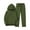 Army Green, variant on Brondbend Sweatsuit for Women Tracksuit Women Hoodies Long Sleeved Solid Color Front Pocket Pullover and Elastic Waist Pants Lounge Set with Drawstring Loose Fit Athletic Outfits,Army Green