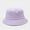 Purple, variant on Nochalofo Unisex Bucket Ha, Cotton, Reversible, One Sizet, White